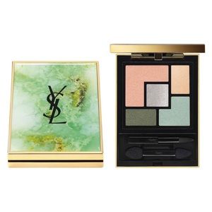 YSL eyeshadow palette + EM cosmetics lip bundle
